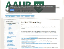 Tablet Screenshot of aaupaft.org